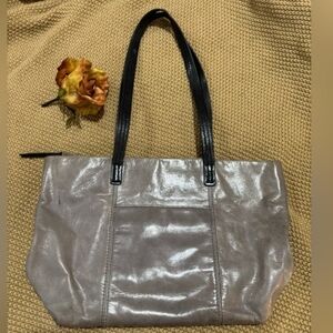 HOBO Cecily Tote In Gray Leather